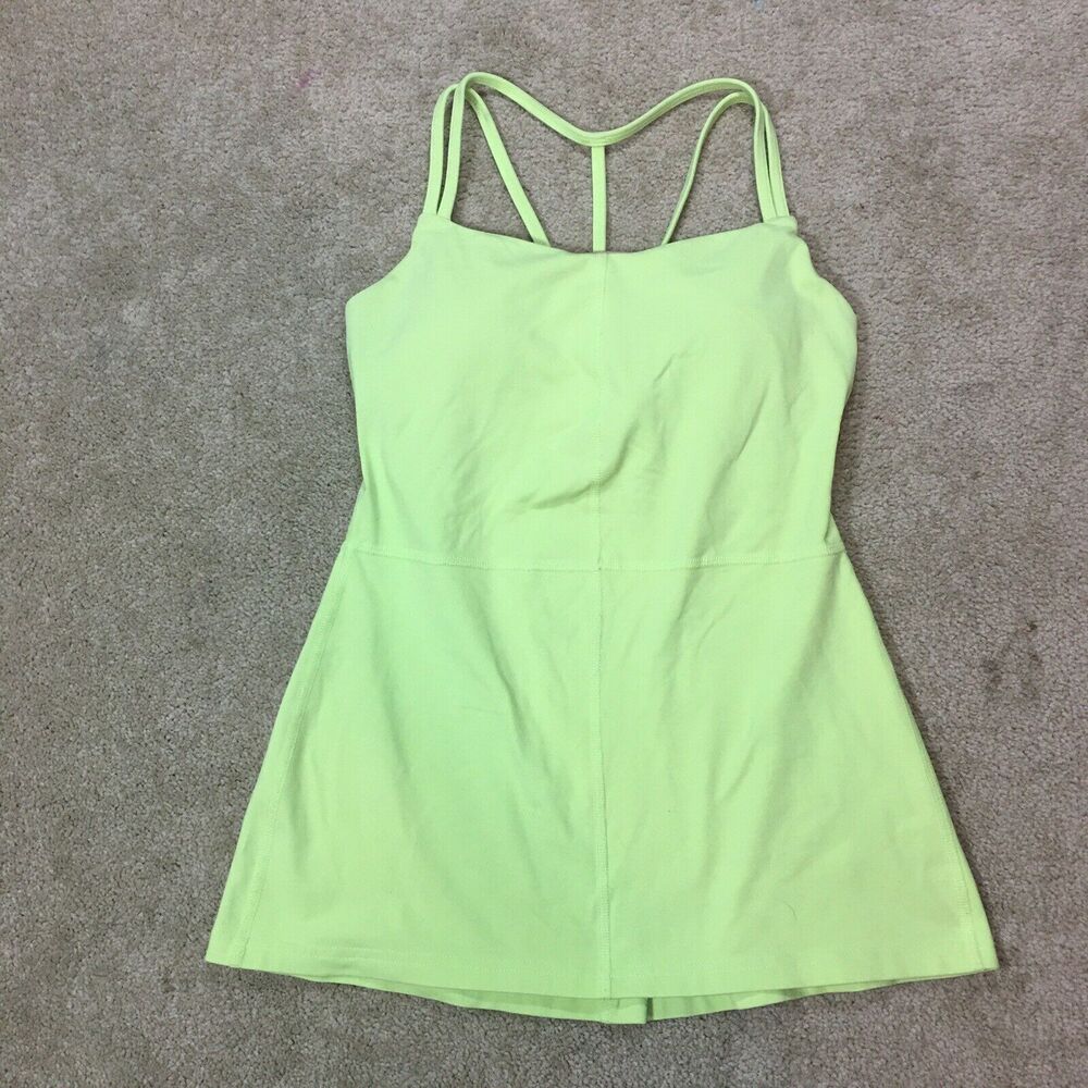 Karma Workout Yoga Athletic Strappy Tank Top Green Women’s Size Small??